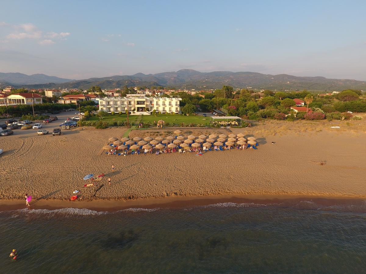 Ostria Hotel Kakovatos Beach Zacharo Exterior photo